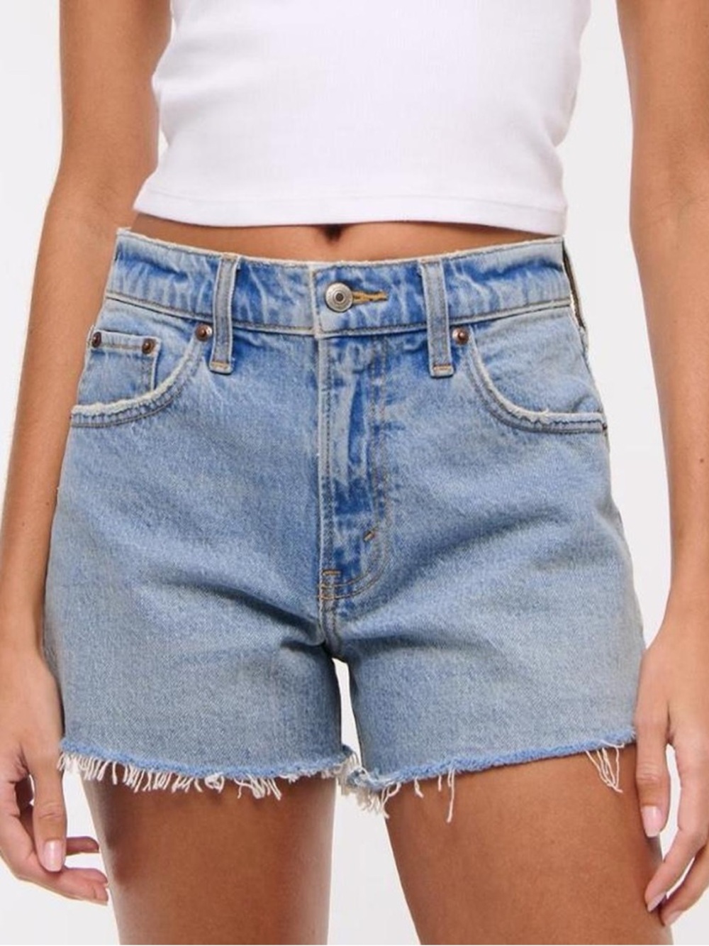 Abercrombie curve love shorts